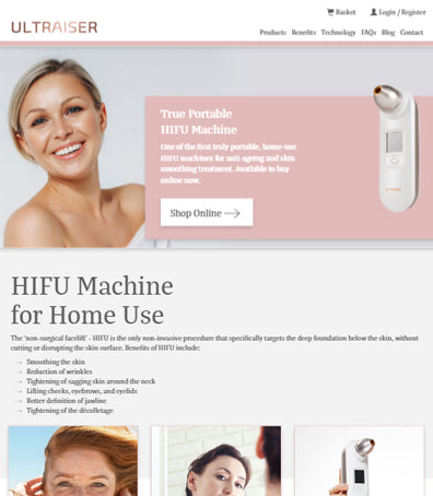 Launching Portable HIFU Online
